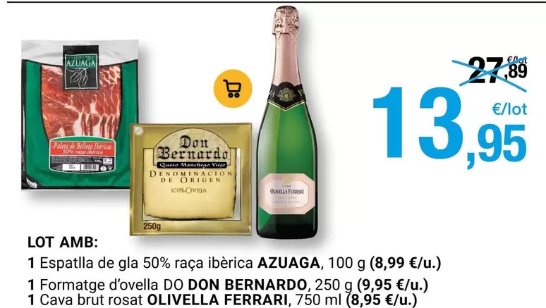 Don Bernardo - 1 Espatlla De Gla 50% Raça Ibérica