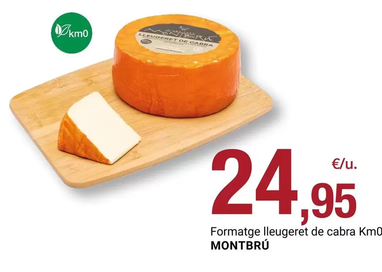 Montbrú - Formatge Lleugere De Cabra