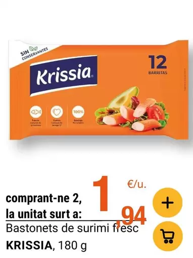 Krissia - Bastonets De Surimi