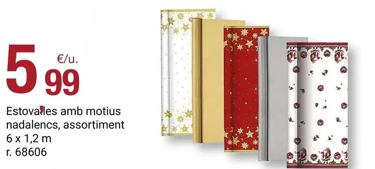 Estovalles Amb Motius Nadalencs