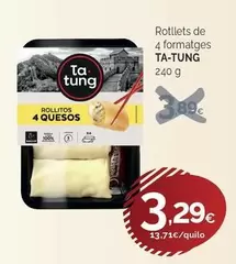 Ta Tung - Rotllets De 4 Formatges
