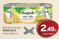 Bonduelle - Blat De Moro Dolc