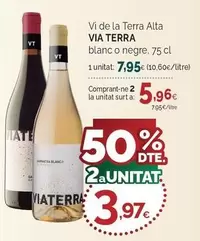 Terra - Vi De La Alta Blanc O Negre