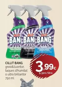 Cillit Bang - Greix&llumer Taques D'humitat O Ultra Brillantor