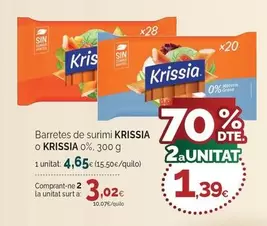 Krissia - Barretes De Surimi