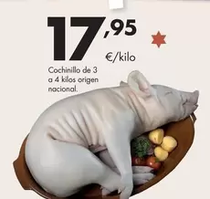 Cochinillo De 3 A 4 Kilos Origen Nacional