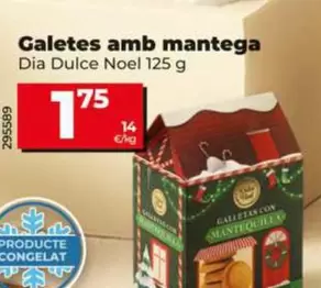 Dia Dulce Noel - Galletas Con Mantequilla
