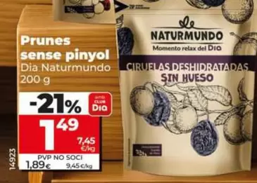 Dia Naturmundo - Ciruelas Sin Hueso
