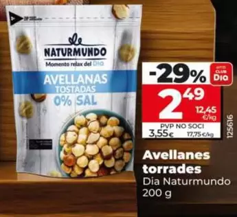 Dia Naturmundo - Avellanas Tostadas