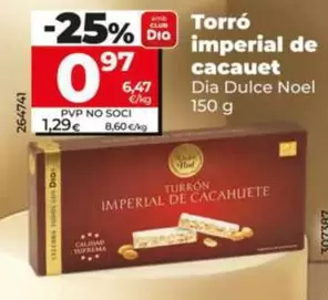 Dia Dulce Noel - Turrón Imperial De Cacahuete 