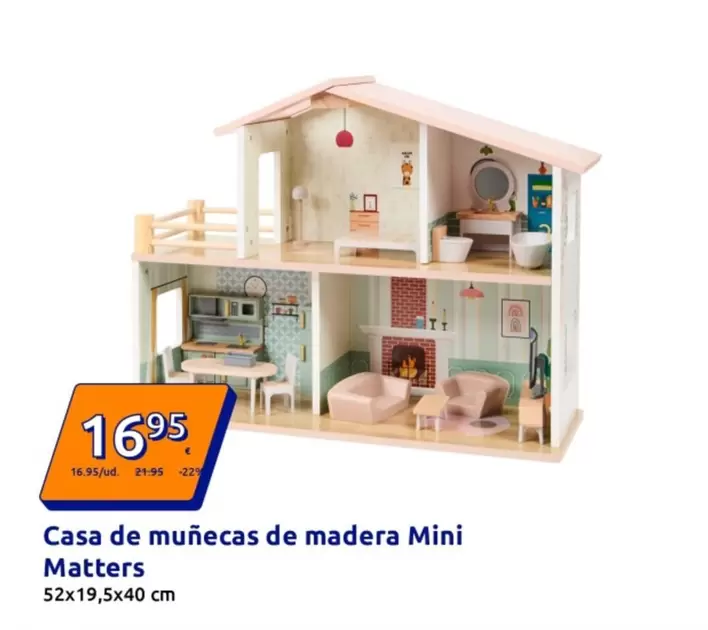 Mini Matters - Casa De Muñecas De Madera