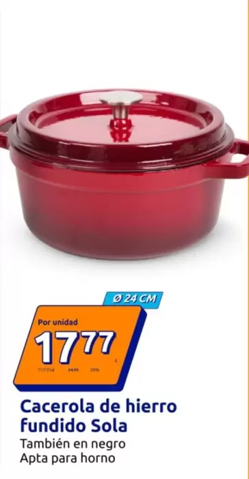 Sola - Cacerola De Hierro Fundido