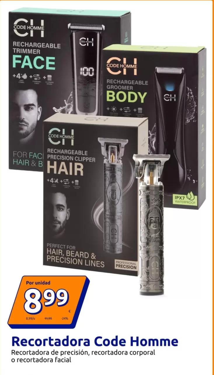 Code Homme - Recortadora
