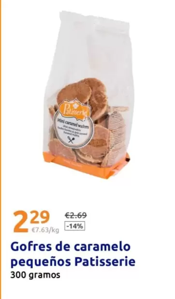 Patisserie - Gofres De Caramelo Pequenos 