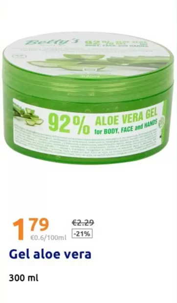 Betty'S - Gel Aloe Vera