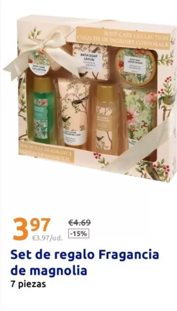 Set De Regalo Fragancia De Magnolia