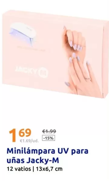 Jacky-M - Minilámpara Uv Para Uñas
