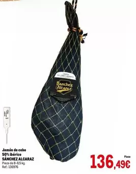 Sánchez Alcaraz - Jamón De Cebo 50% Ibérico