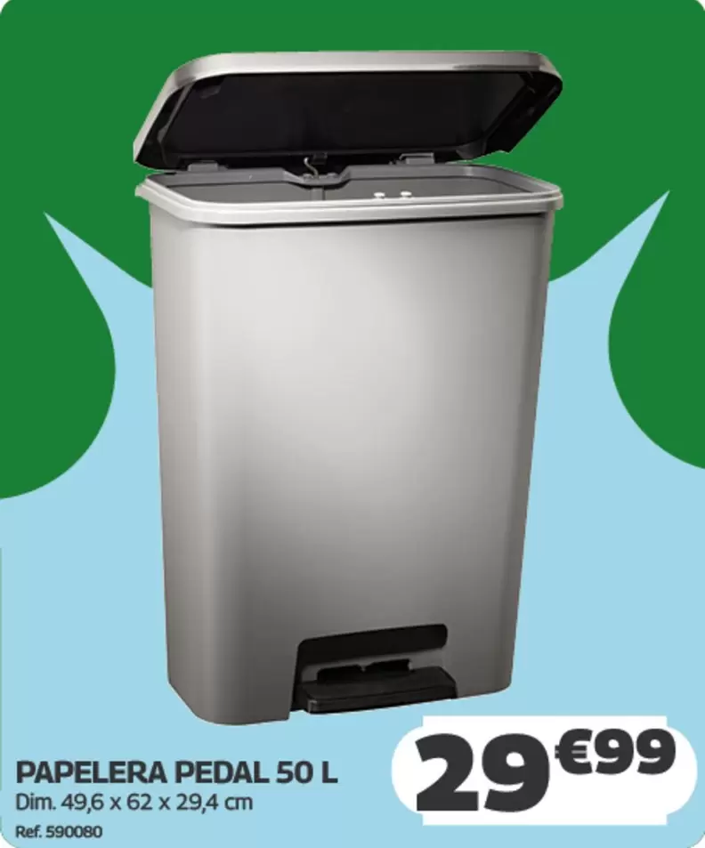 DIM - Papelera Pedal 50 L