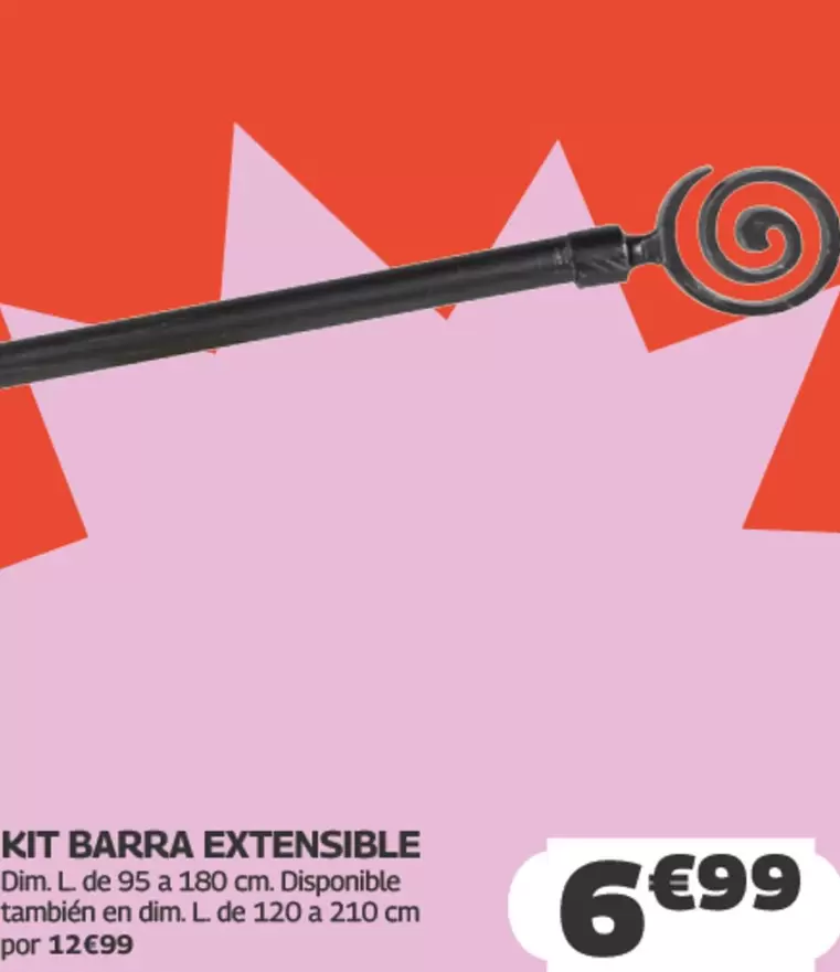 DIM - Kit Barra Extensible