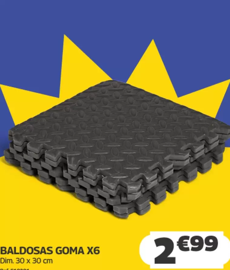 DIM - Baldosas Goma X6