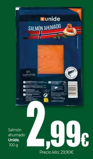 Unide - Salmón Ahumado