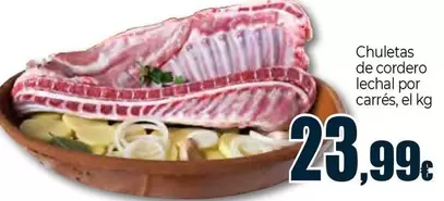 Chuletas De Cordero Lechal Por Carrés