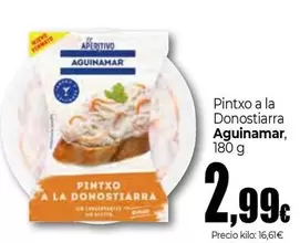 Aguinamar - Pintxo A La Donostiarra