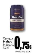Mahou - Cerveza Maestra