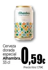 Alhambra - Cerveza Dorada Especial