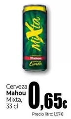 Mahou - Cerveza Mixta