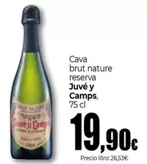 Juvé Y Camps - Cava Brut Nature Reserva
