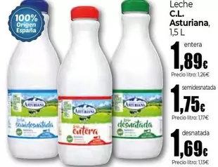 Central Lechera Asturiana - Leche