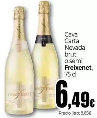 Freixenet - Cava Carta Nevada Brut O Semi