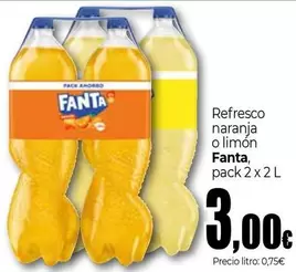 Fanta - Refresco Naranja O Limon