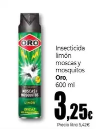 Oro - Insecticida Limón Moscas Y Mosquitos