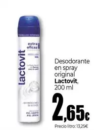 Lactovit - Desodorante En Spray Original