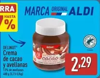 Delinut - Crema De Cacao Y Avellanas