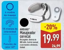 Ambiano - Masajeador Cervical
