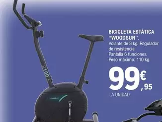 Woodsun - Bicicleta Estática