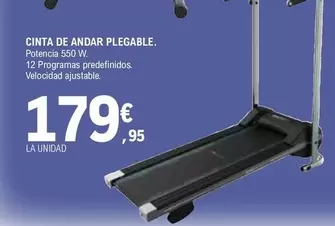 Cinta De Andar Plegable