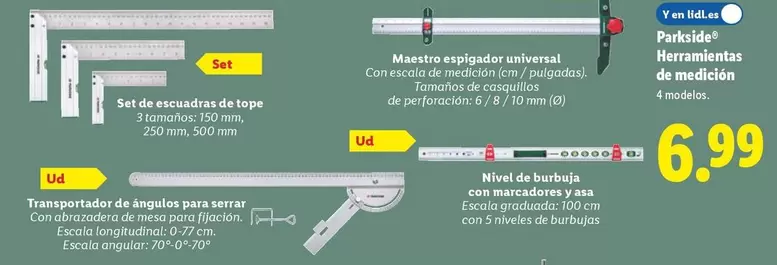 Parkside - Herramientas De Medición