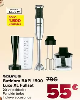 Taurus - Batidora Bapi 1500 Luxe Xl Fullset