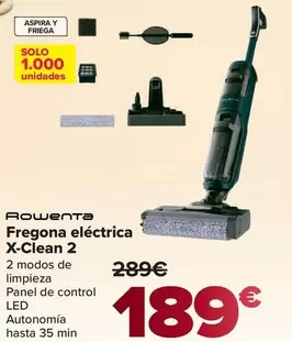 Rowenta - Fregona Electrica X-clean 2