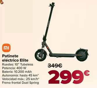 Xiaomi - Patinete Eléctrico Elite