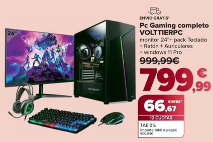 Volttierpc - Pc Gaming Completo 