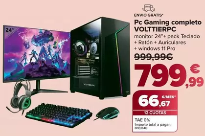 Volttierpc - Pc Gaming Completo 