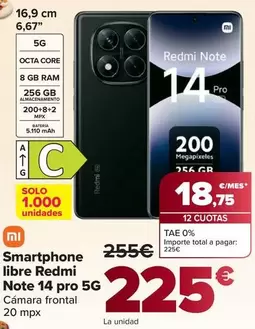 Xiaomi - Smartphone Libre Redmi Note 14 Pro 5g