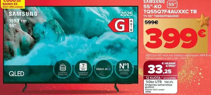 Tv 55" TQ55Q7F4AUXXC