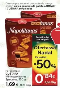 Cuétara - Miniapolitanes Speculos